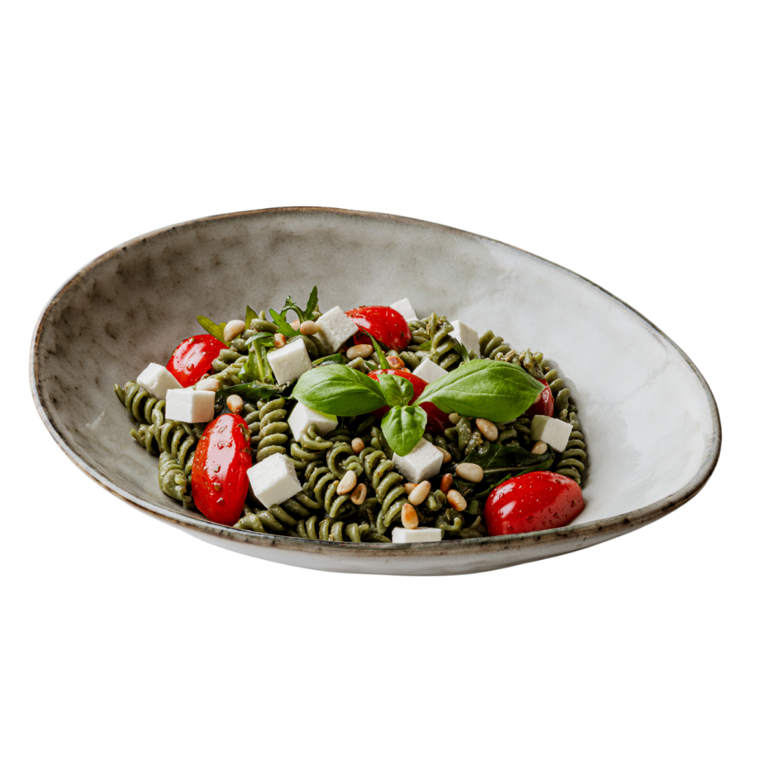 Sommerlicher Nudelsalat mit Spirulix Spiralnudeln & Pesto Sommerlicher Nudelsalat mit Spirulix Spiralnudeln & Pesto