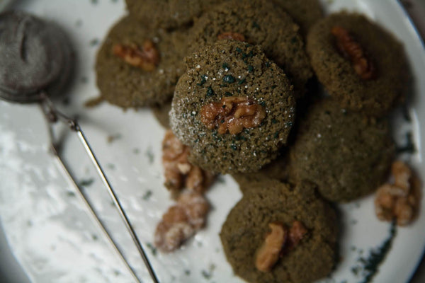 Kekse mit Tahini & Spirulix Spirulina Powder