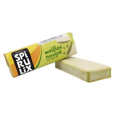 Weißes Nougat aus Hanf