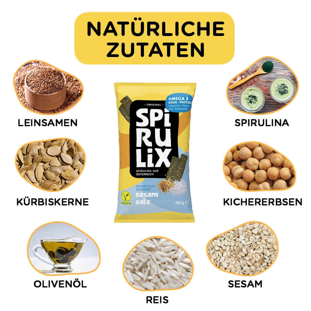 Gesunde Chips mit natürlichen Zutaten als Snack